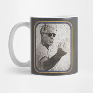 Anthony Bourdain Retro Mug